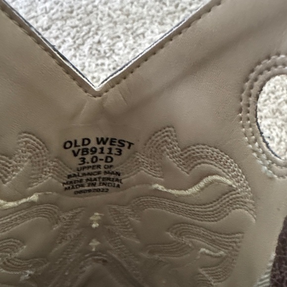 Boys Old West Cowboy Boots - Picture 5 of 6